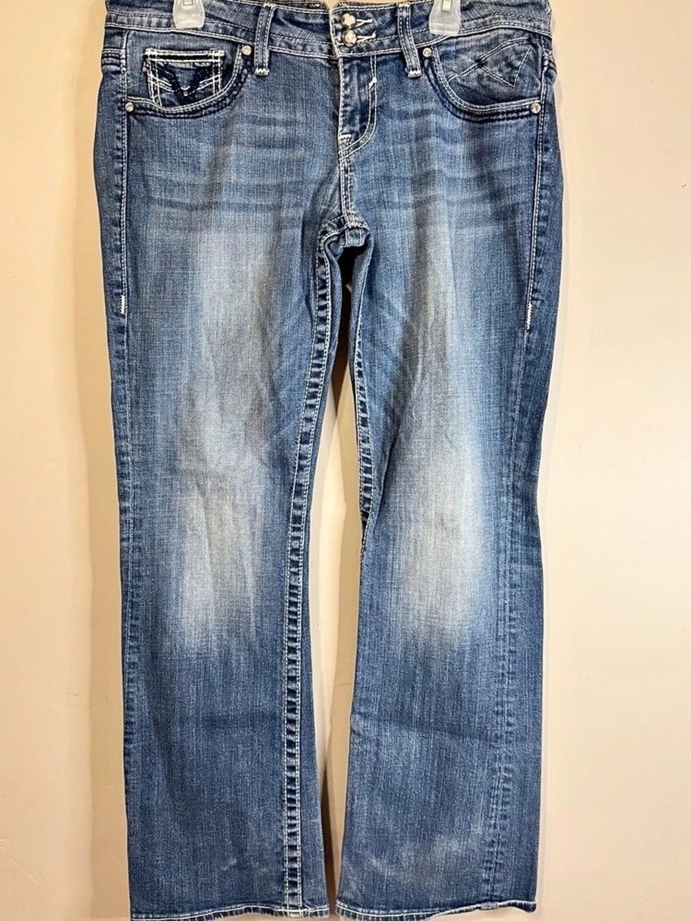 Vigoss The Chelsea Boot Cut Women's Jeans Waist 11/12 Blue